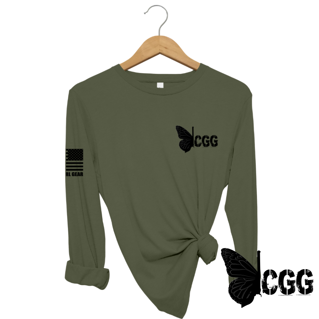 I Love Cgg Long Sleeve Olive / Xs