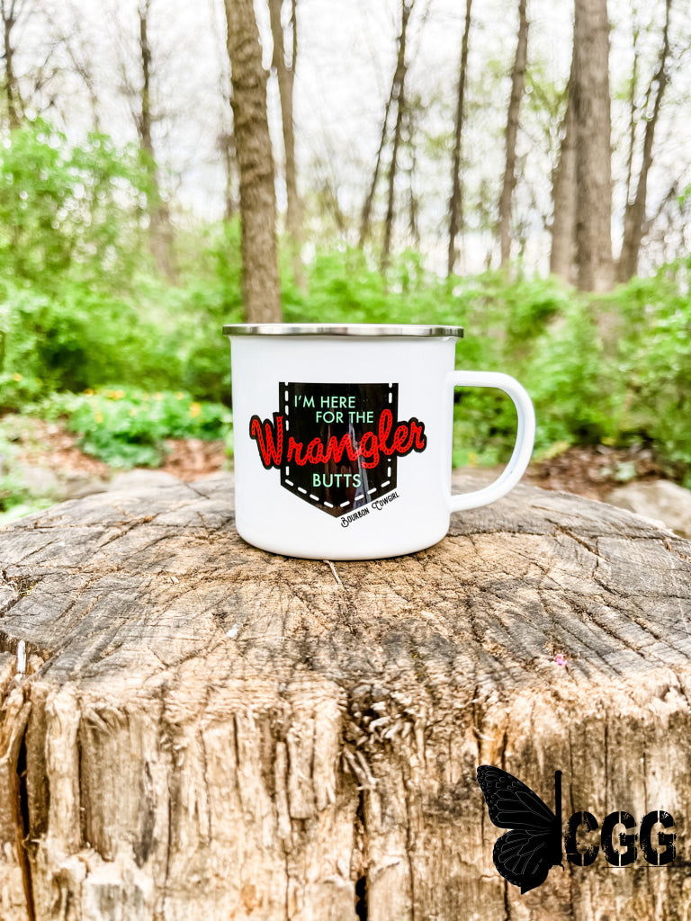 I’m Here For The Wrangler Butts Campfire Mug Coffee Mugs