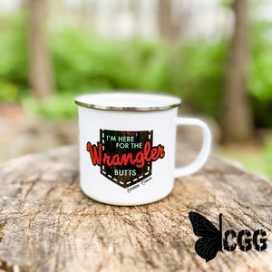 I’m Here For The Wrangler Butts Campfire Mug Coffee Mugs