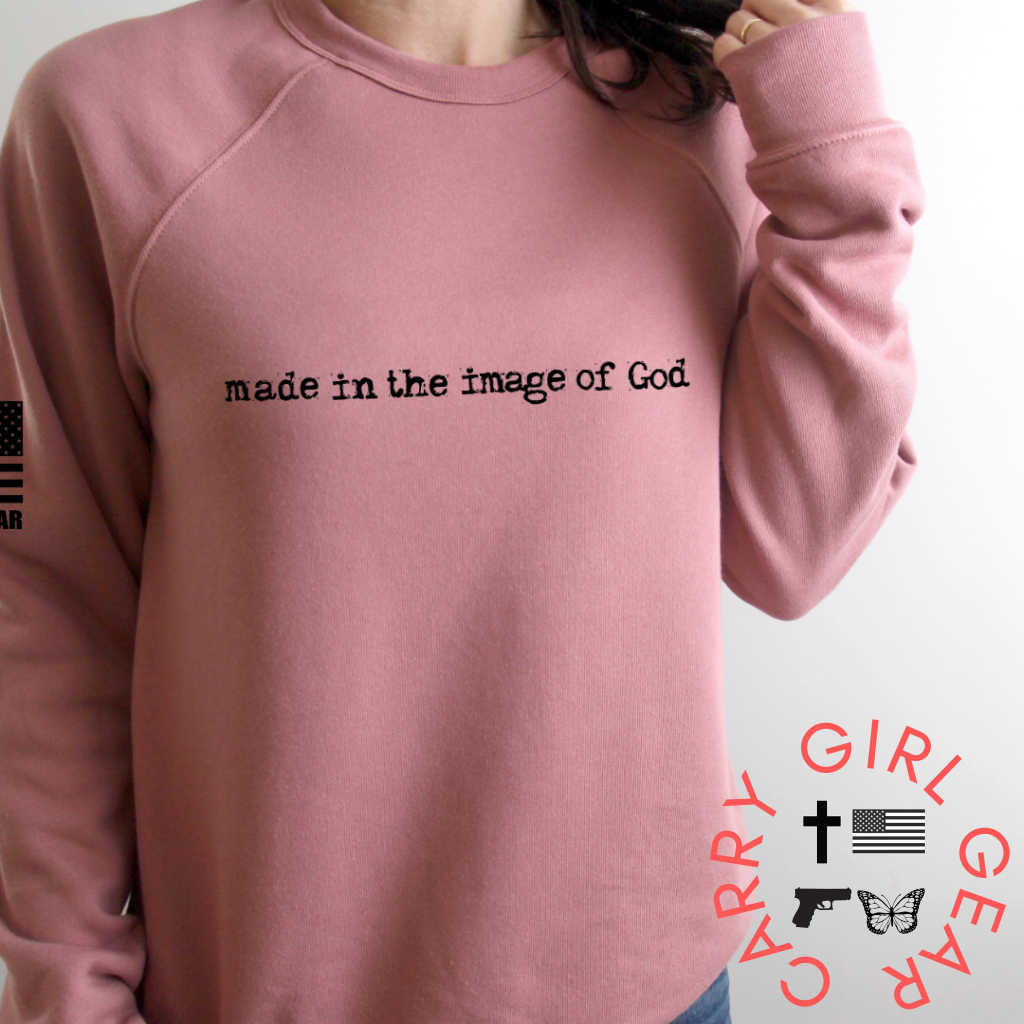 Image Of God Hoodie & Sweatshirt / Mauve Xs