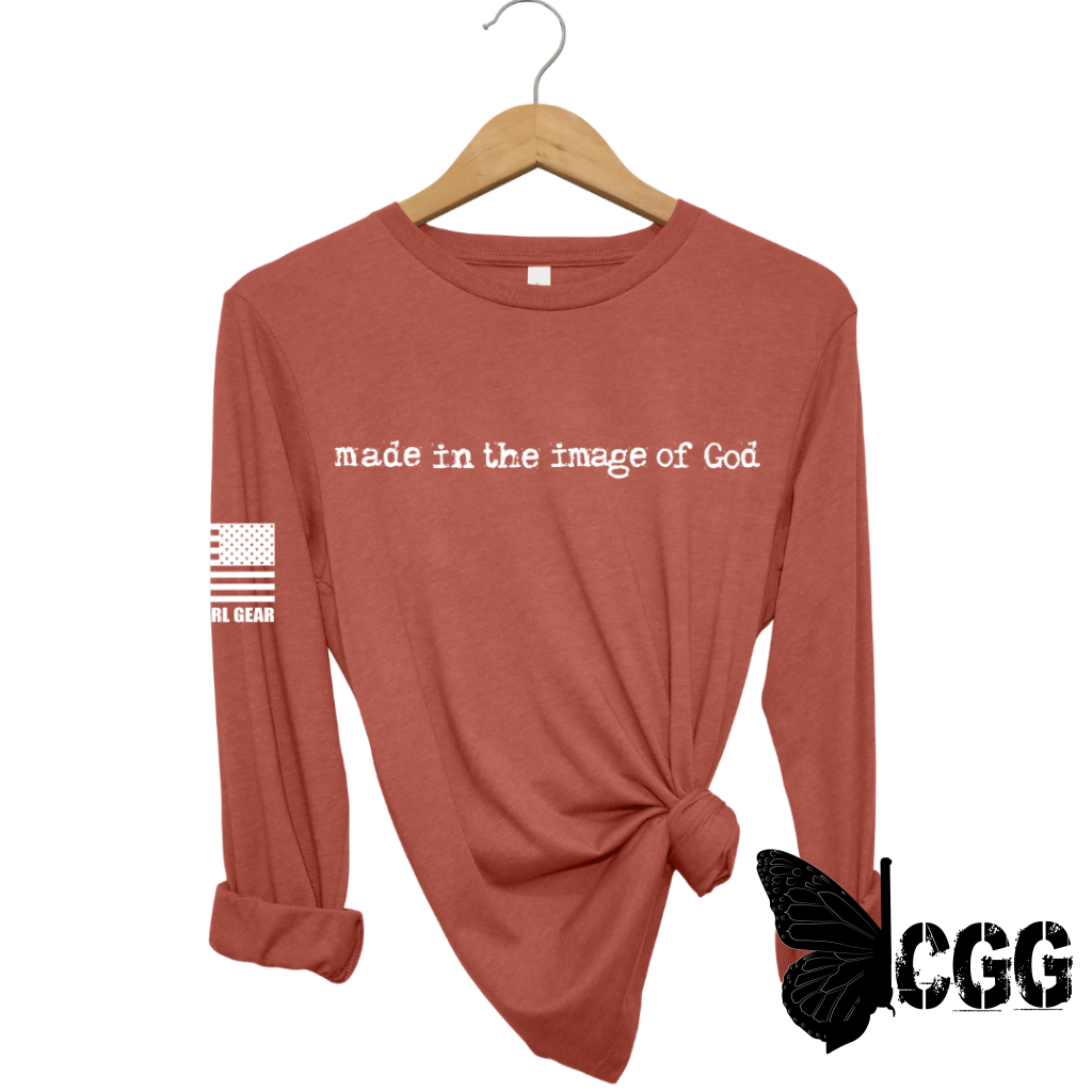 Image Of God Long Sleeve Clay / Xs