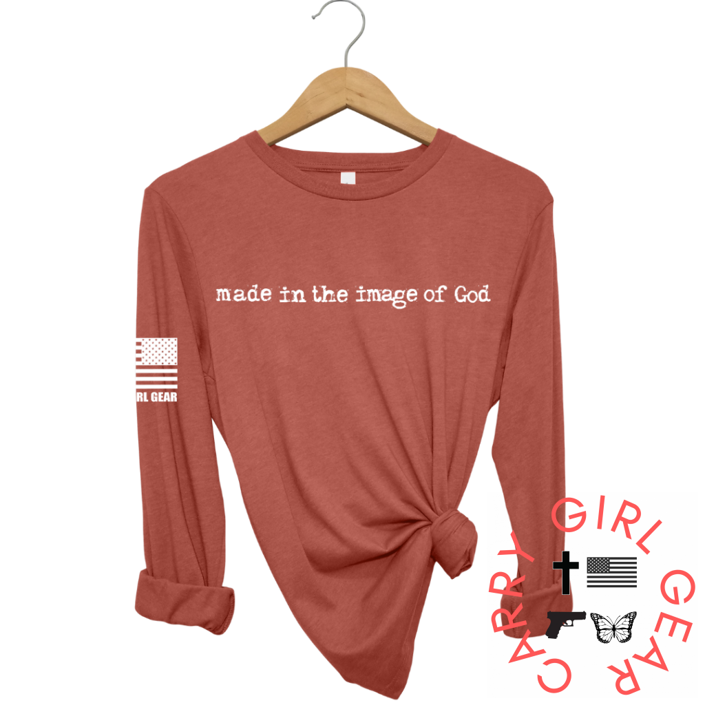 Image Of God Long Sleeve Clay / Xs