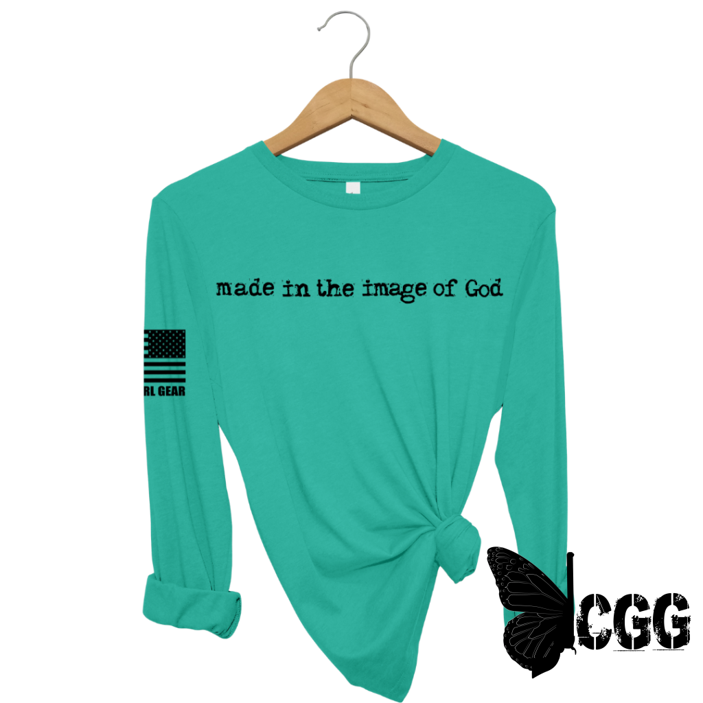 Image Of God Long Sleeve Jade / Xs