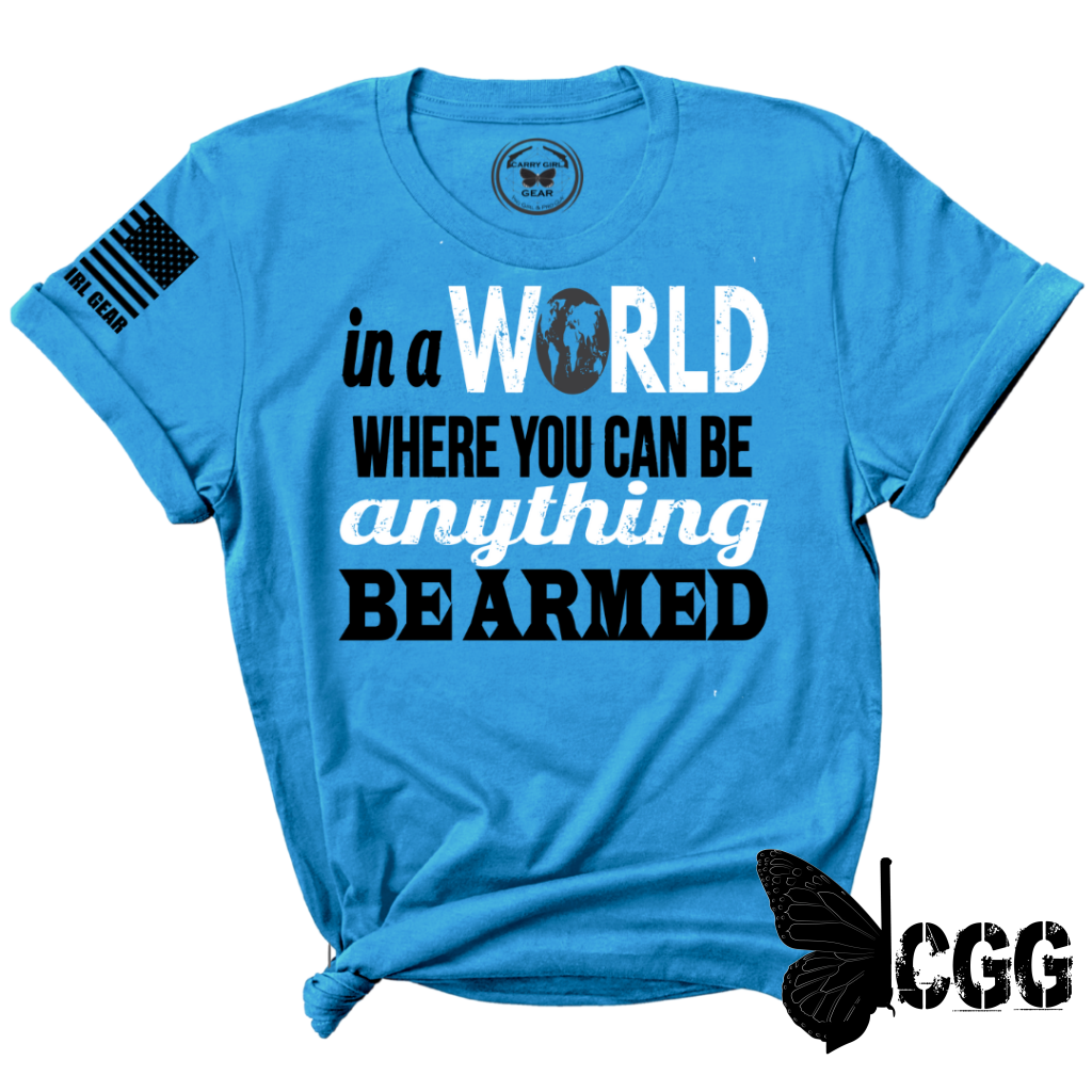 In A World Tee Xs / Steel Unisex Cut Cgg Perfect Tee