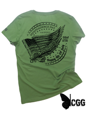 Indepenence Day **june 2022 Club Tee Xs / Olive Womens Cut