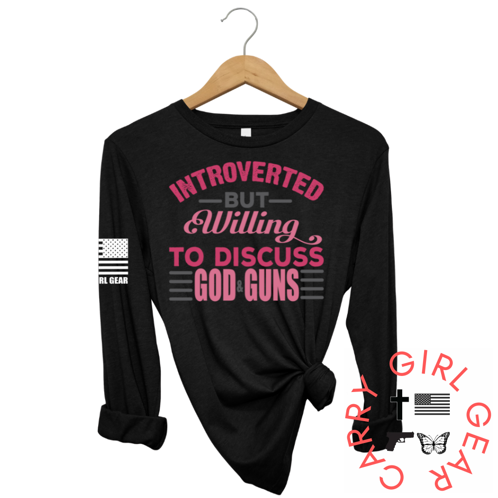 Introverted Long Sleeve Black / Xs