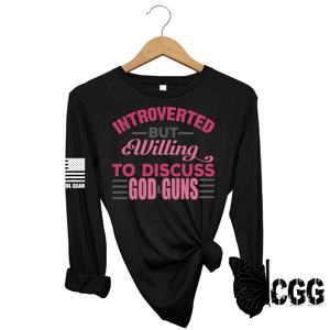 Introverted Long Sleeve Black / Xs
