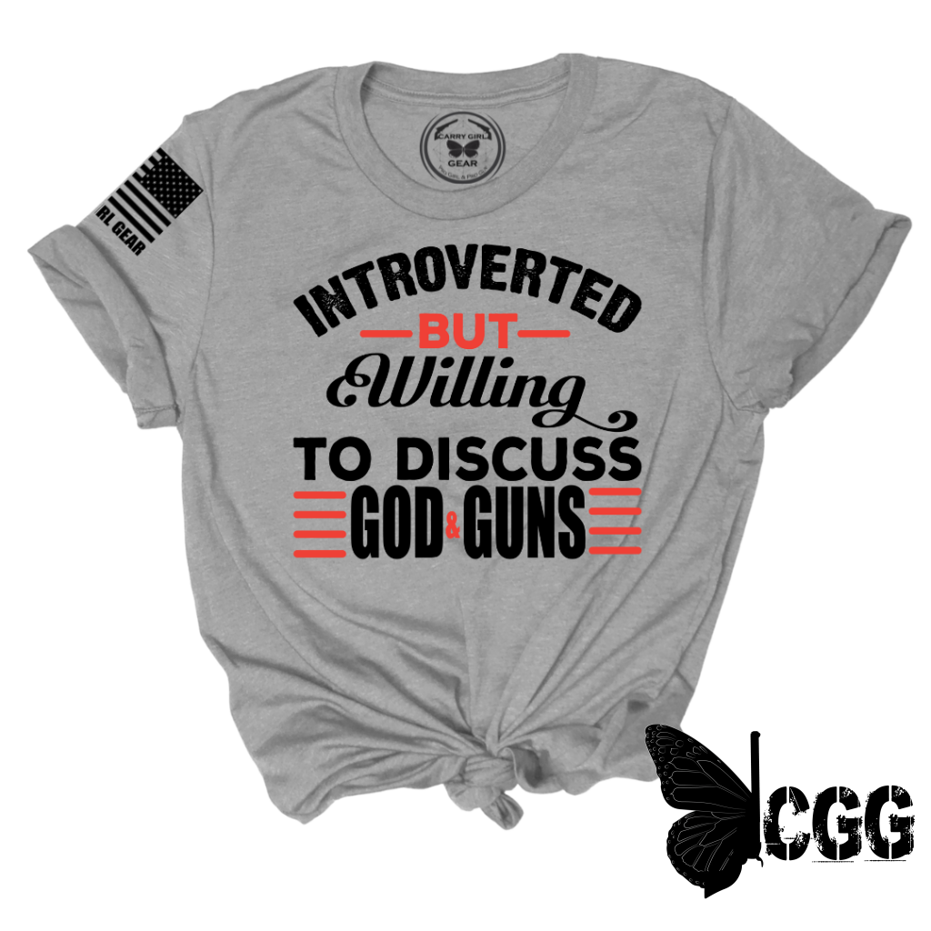 Introverted Tee Xs / Steel Unisex Cut Cgg Perfect Tee