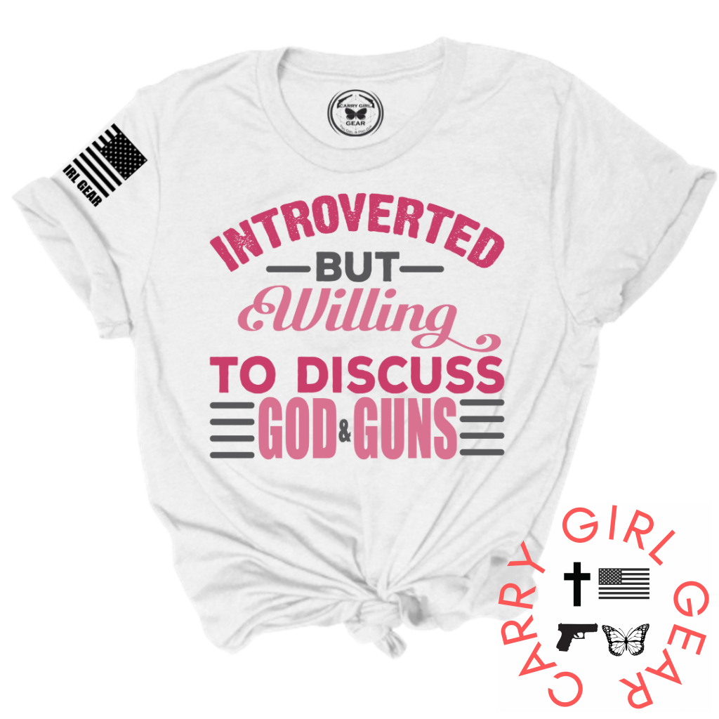 Introverted Tee Xs / White Unisex Cut Cgg Perfect Tee