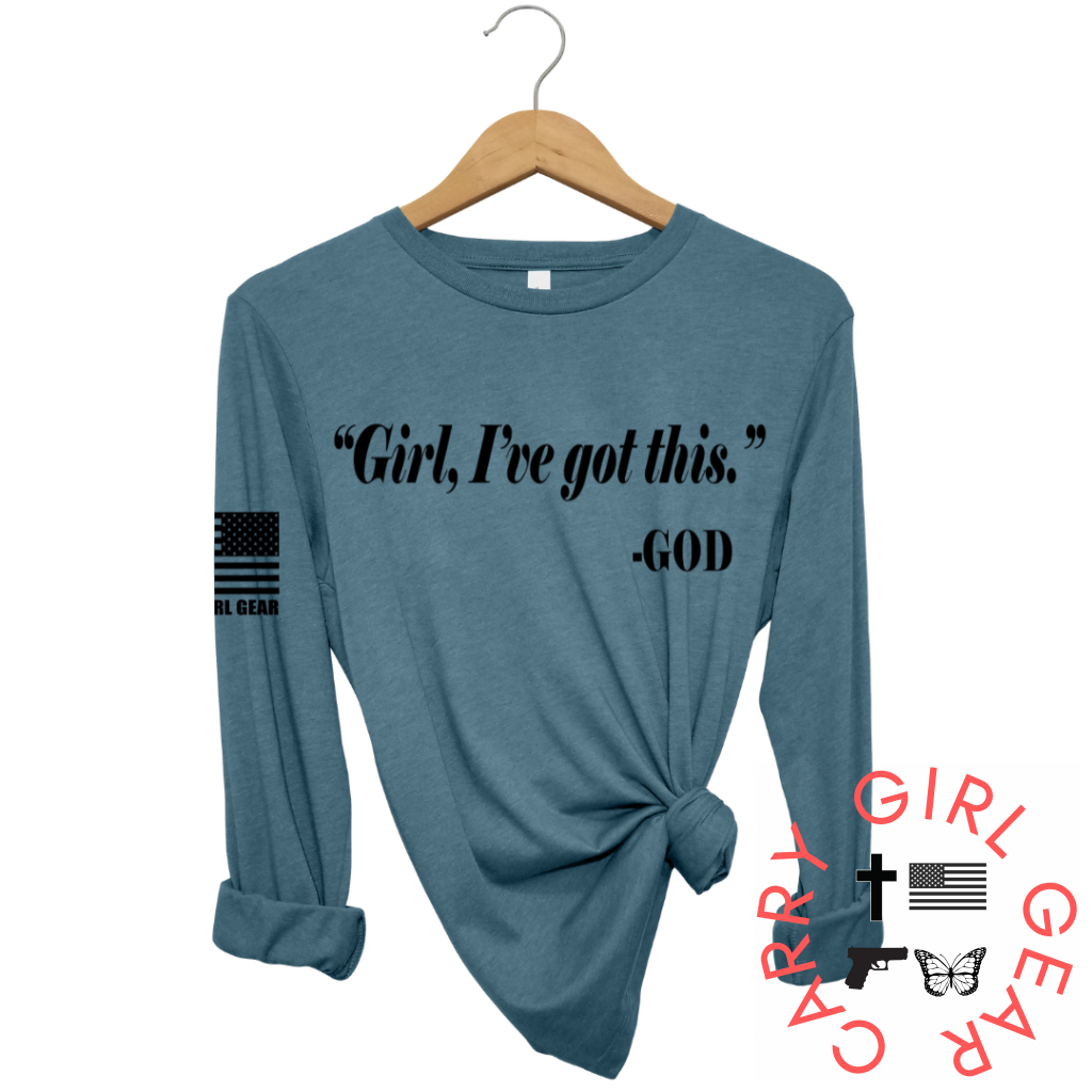 Ive Got This Long Sleeve Deep Teal / Xs