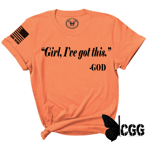 Ive Got This Tee Xs / Coral Unisex Cut Cgg Perfect Tee