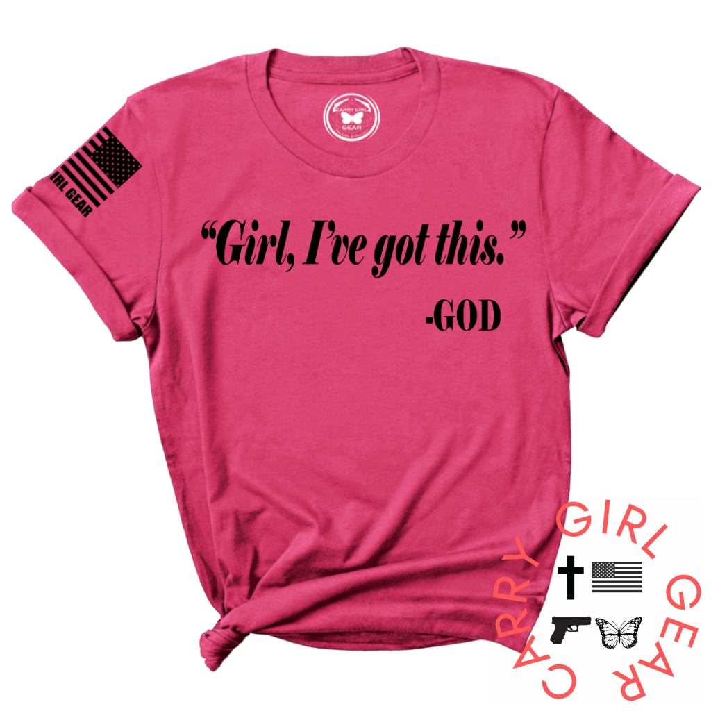 Ive Got This Tee Xs / Fuchsia Unisex Cut Cgg Perfect Tee