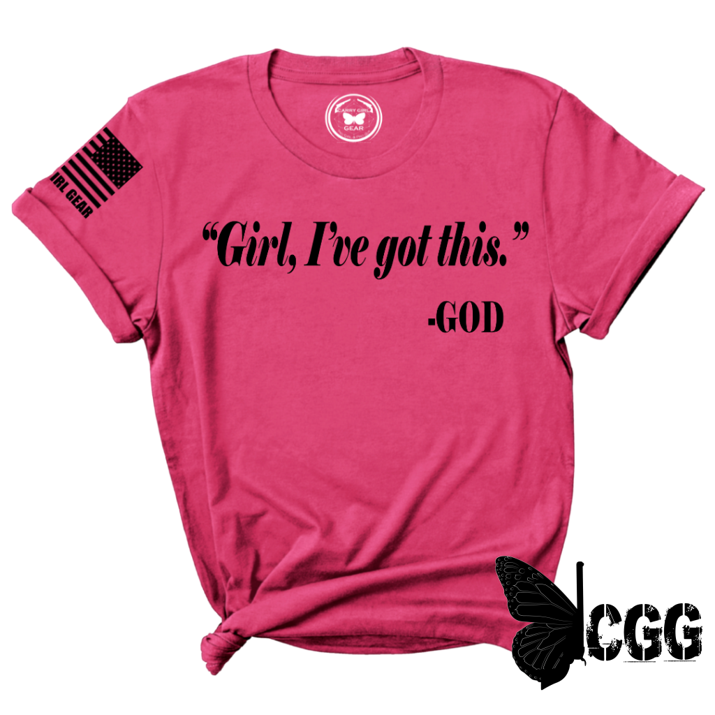 Ive Got This Tee Xs / Fuchsia Unisex Cut Cgg Perfect Tee