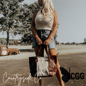 Jane Cowhide Concealed Carry Purse By Countryside Co.