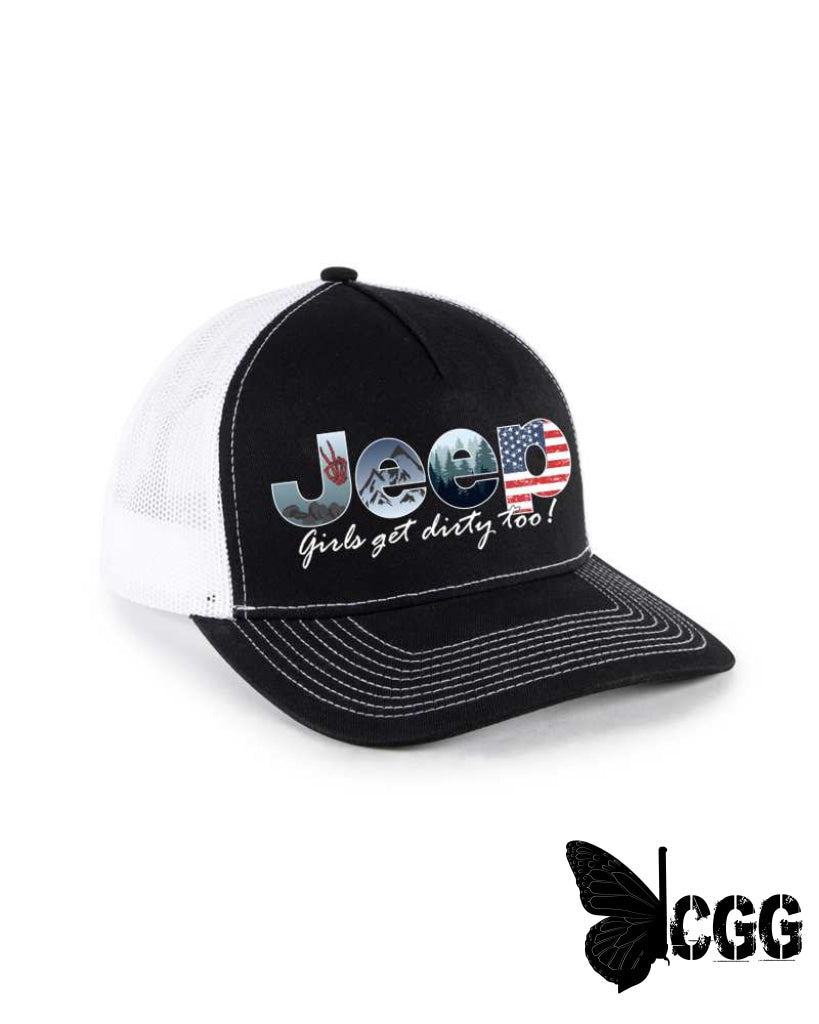 Jeep Girl Trucker Hat Hats