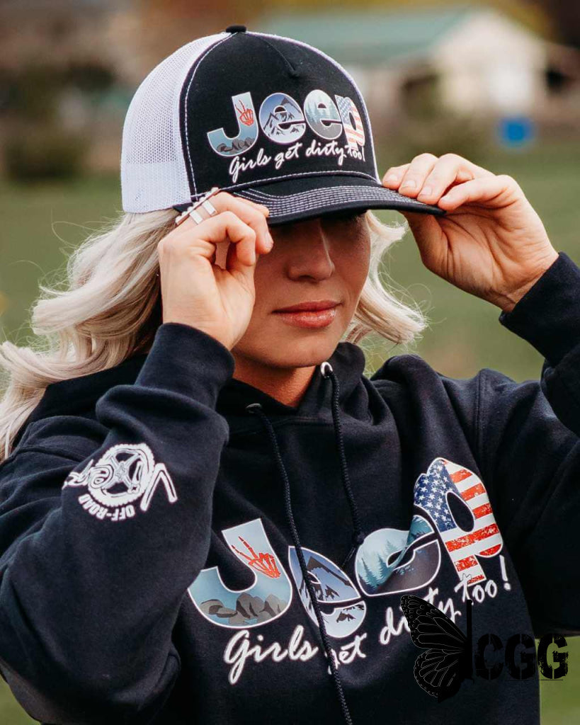 Jeep Girl Trucker Hat Hats