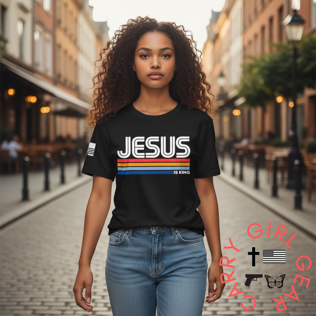 JESUS IS KING TEE CGG PERFECT TEE