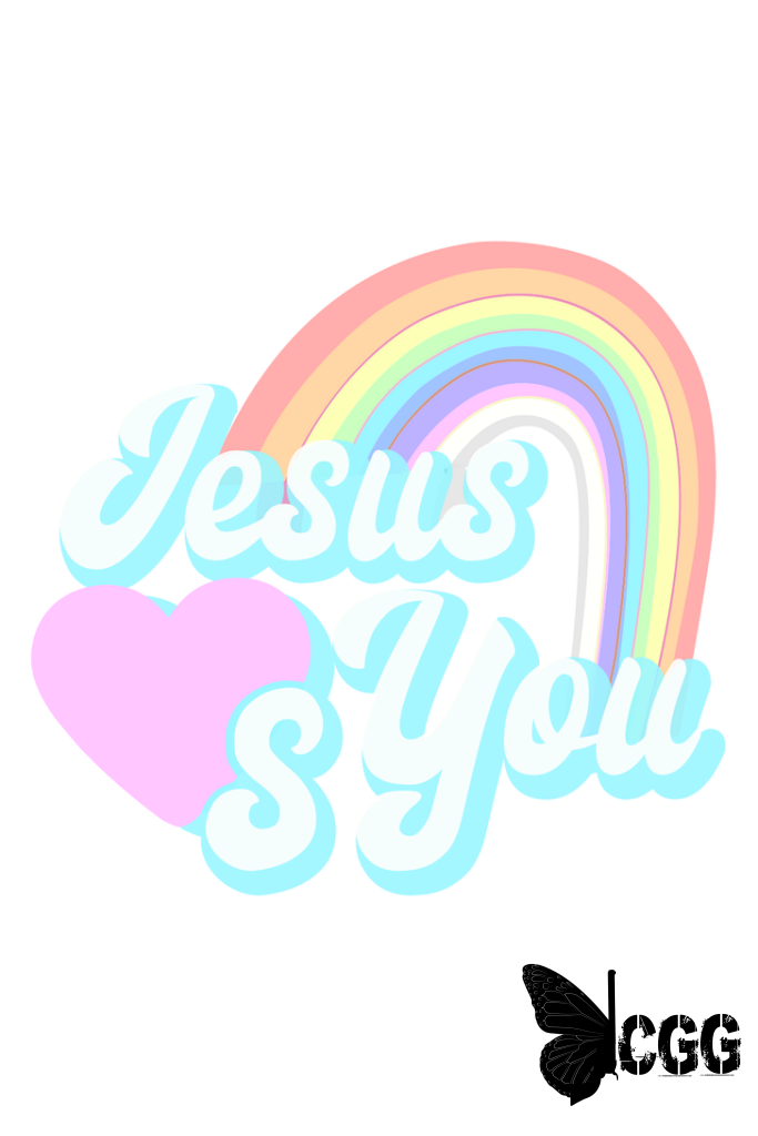 Jesus Loves You Sticker Decal Sticker