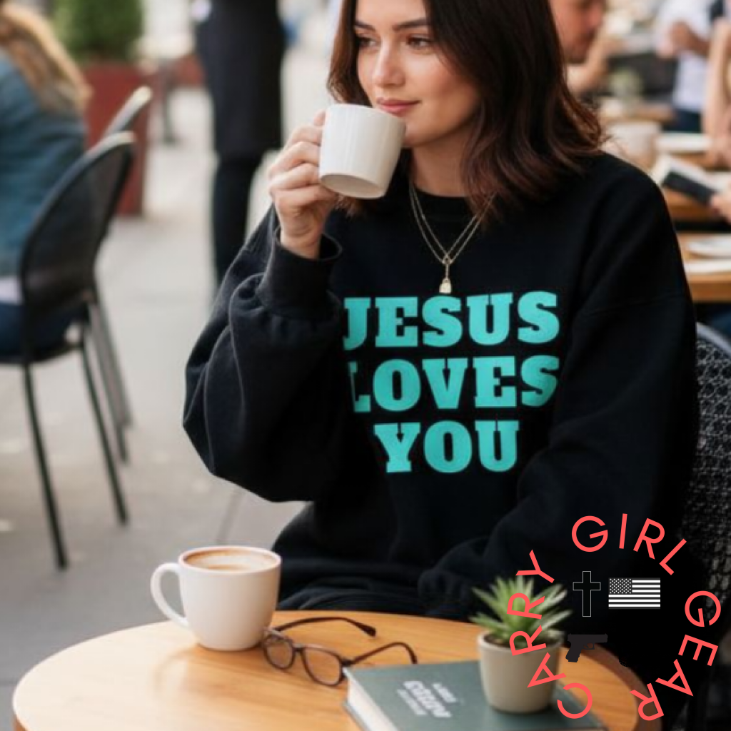 JESUS LOVES YOU SWEATSHIRT