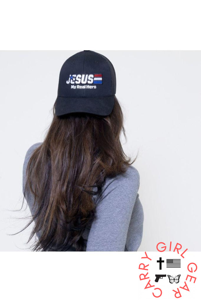 Jesus My Real Hero Hat -clearance Hat