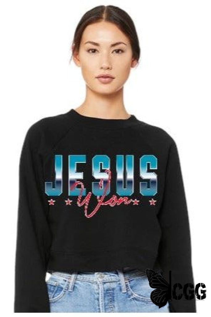 Jesus Won Design Crew Sweatshirt