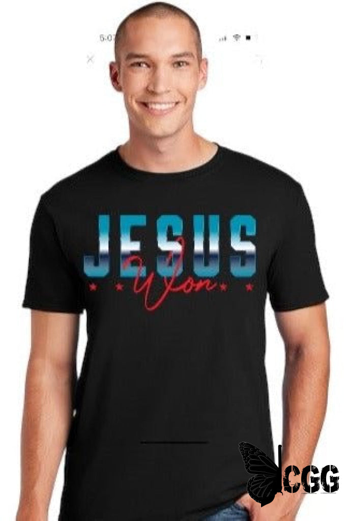 Jesus Won Design Crew Sweatshirt