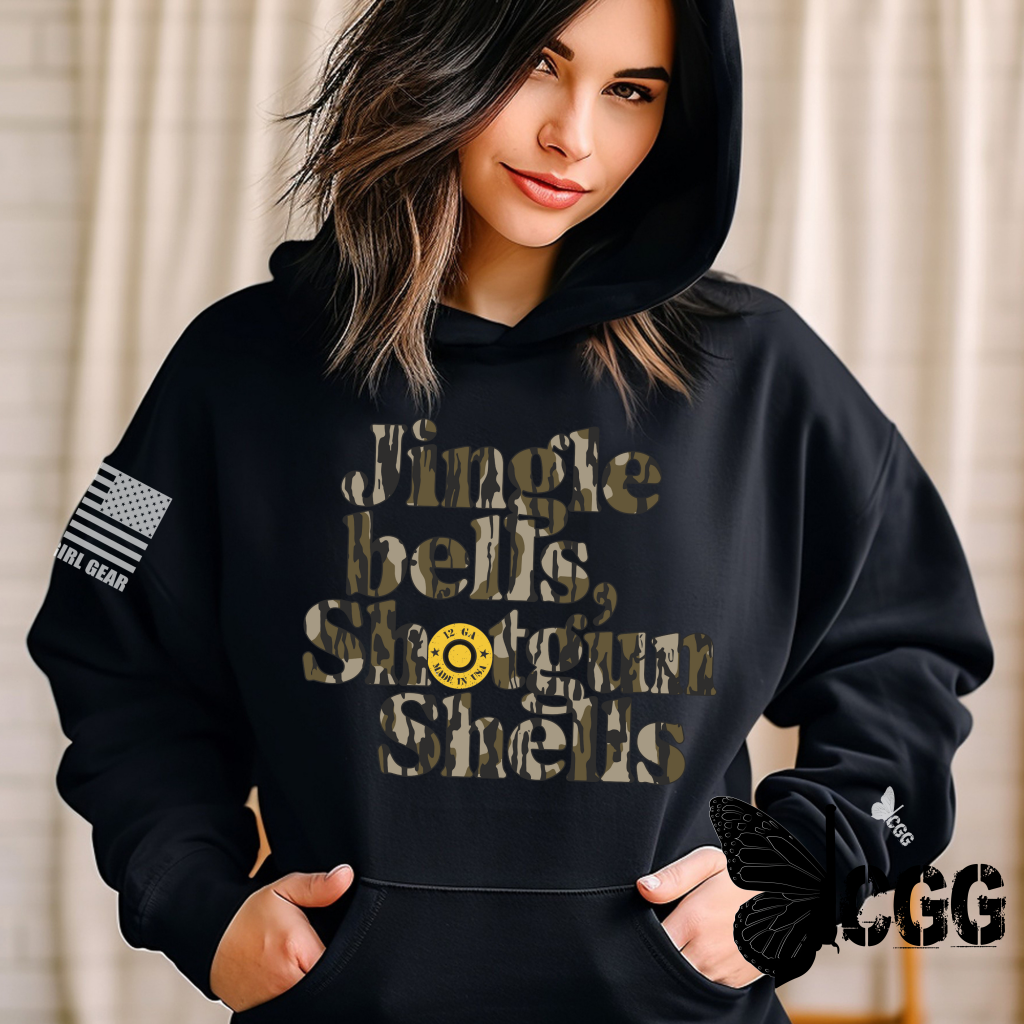 Jingle Bells Hoodie Xs / Black Hoodie