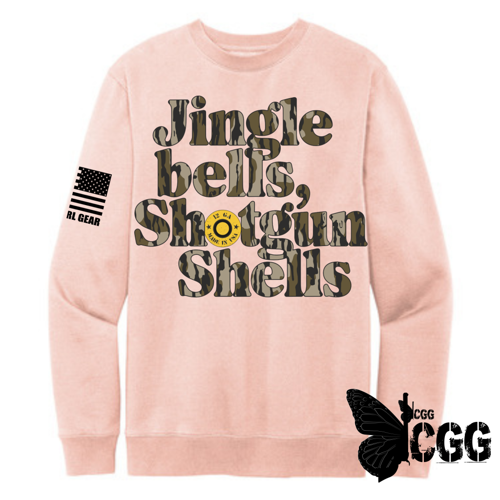 Jingle Bells Sweatshirt Xs / Rose Hoodie