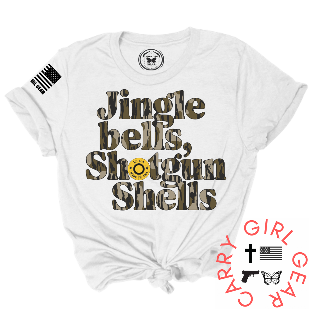 Jingle Bells Tee Xs / White Unisex Cut Cgg Perfect Tee
