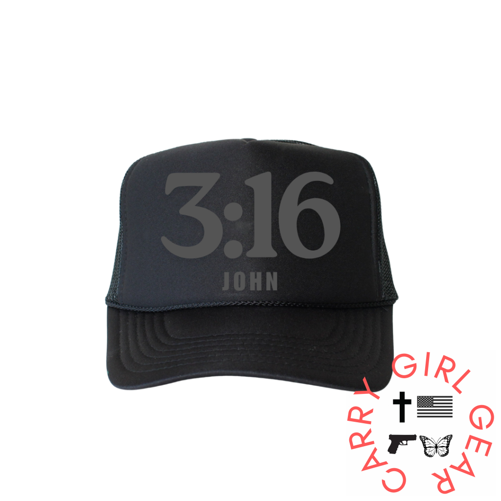 JOHN 3:16 Trucker MIDNIGHT
