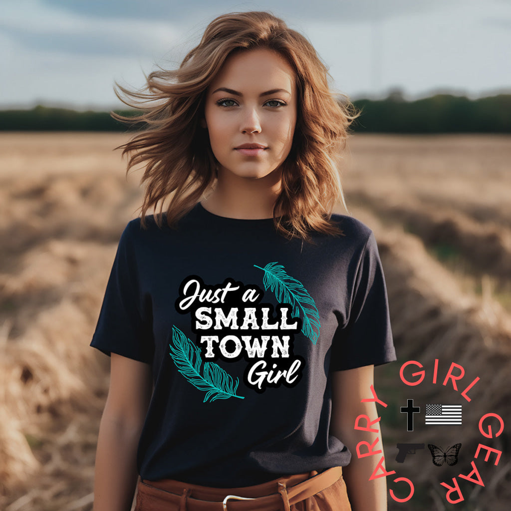 Just A Small Town Girl Graphic Tee T-Shirt T-Shirt