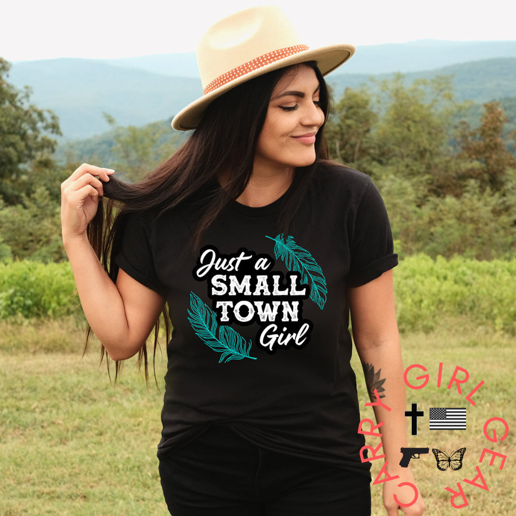 Just A Small Town Girl Graphic Tee T-Shirt T-Shirt