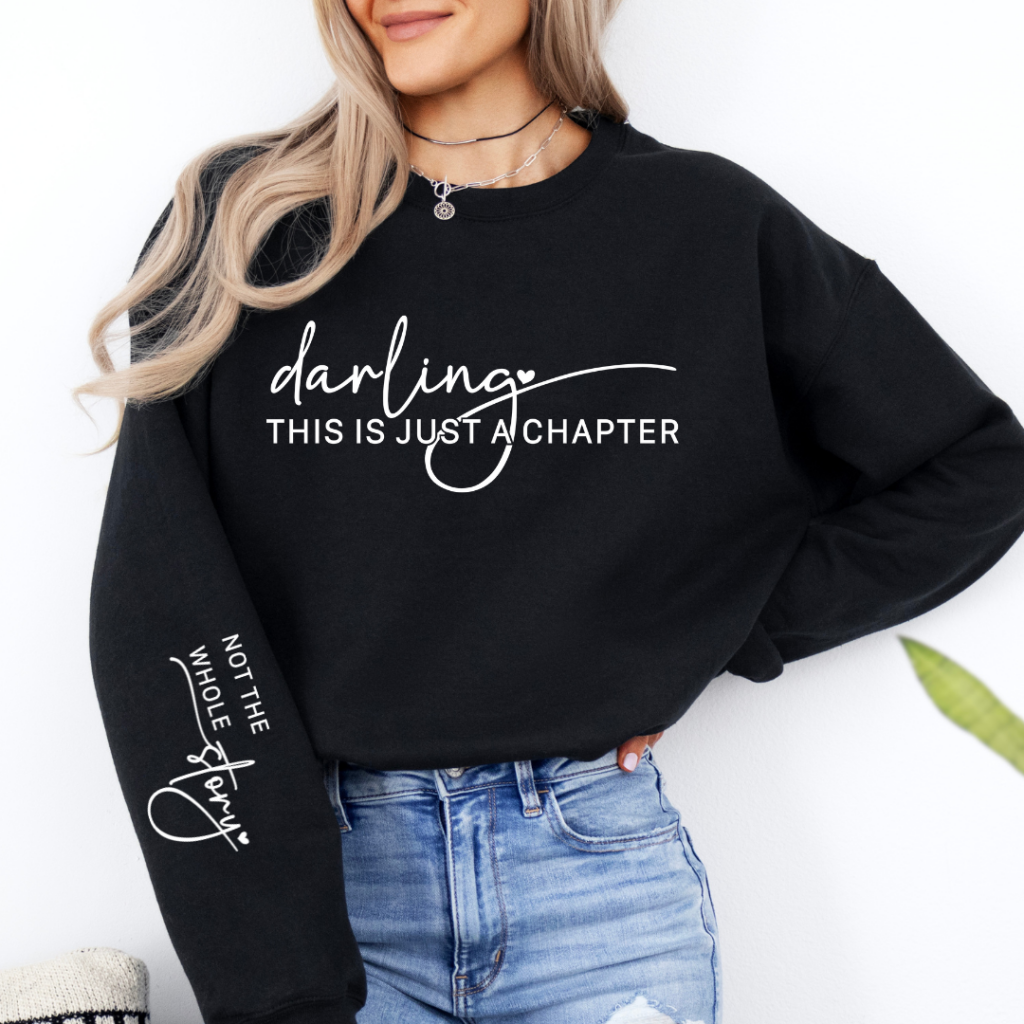 JUST ANOTHER STORY SWEATSHIRT SM / BLACK Sweatshirt