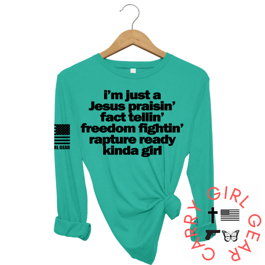 Kinda Girl Long Sleeve Jade / Xs