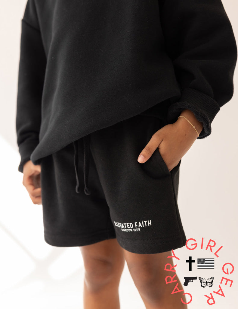 Kingdom Club Black Kids Short 2T Kids Short