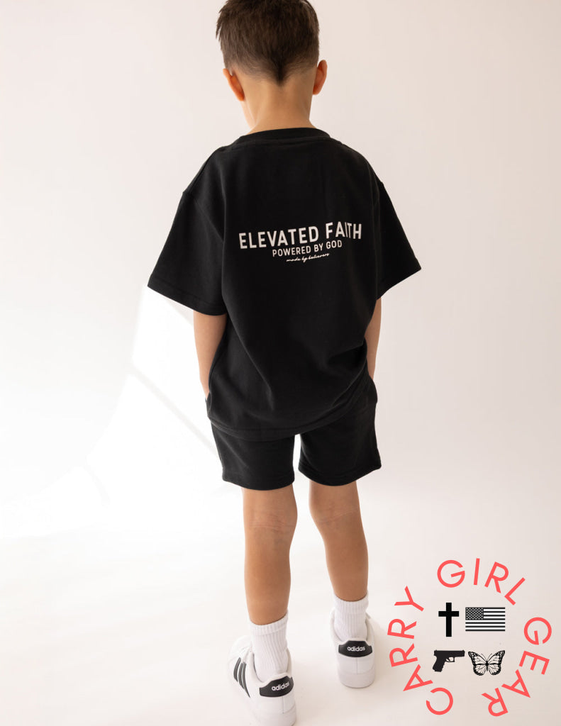 Kingdom Club Black Kids Tee Kids T-Shirt