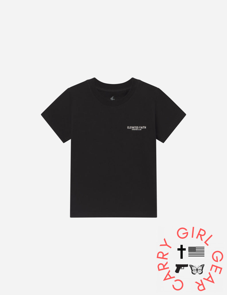 Kingdom Club Black Kids Tee Kids T-Shirt