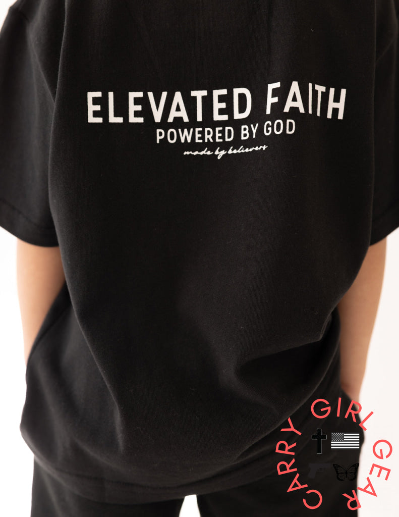 Kingdom Club Black Kids Tee Kids T-Shirt