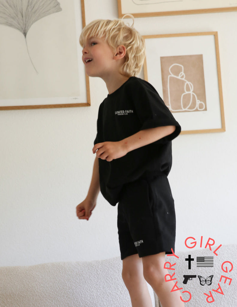 Kingdom Club Black Kids Tee Kids T-Shirt