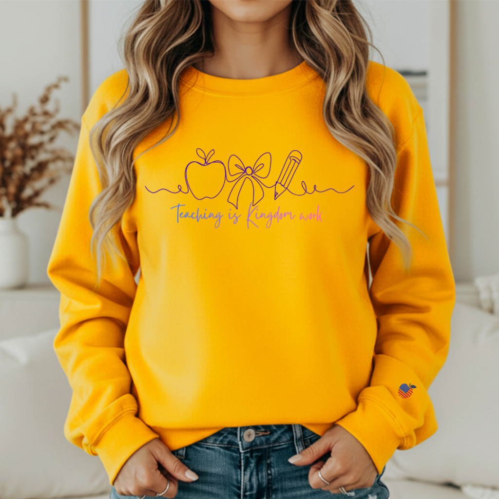 KINGDOM WORK CREW SM / GOLD Sweatshirt