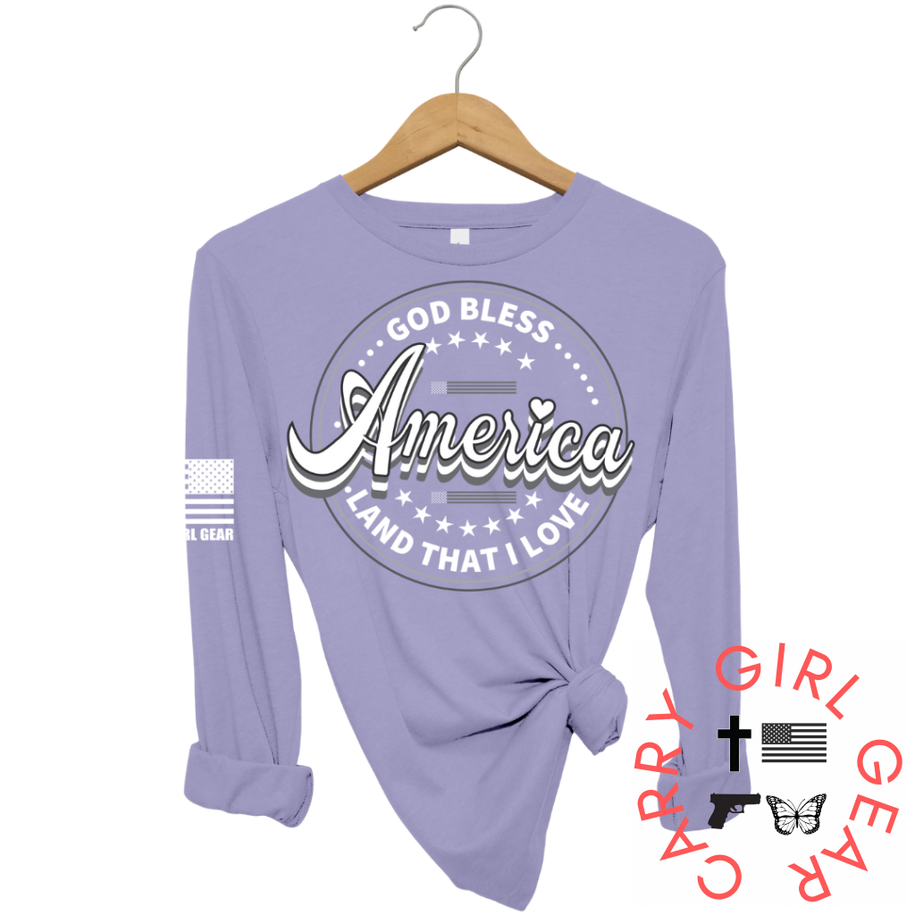 Land That I Love Long Sleeve Lavender / Xs