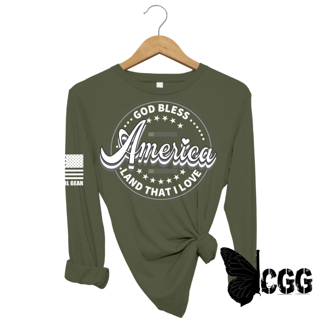 Land That I Love Long Sleeve Olive / Xs