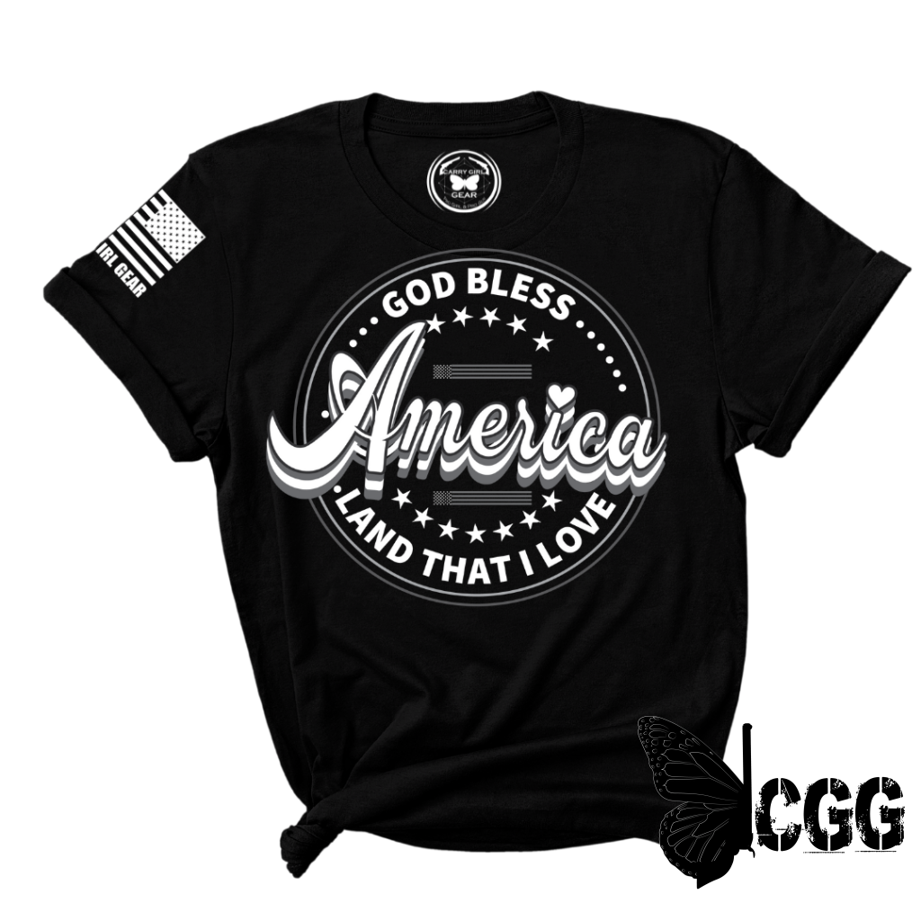 Land That I Love Tee Xs / Black Unisex Cut Cgg Perfect Tee