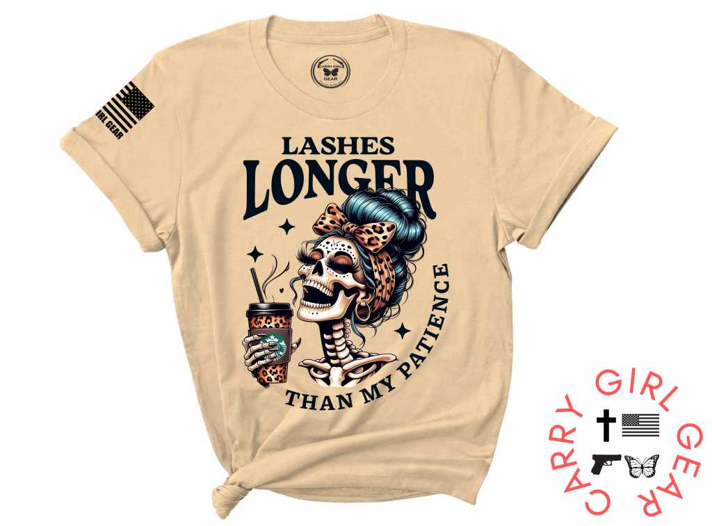Lashes Tee Xs / Cream Unisex Cut Cgg Perfect