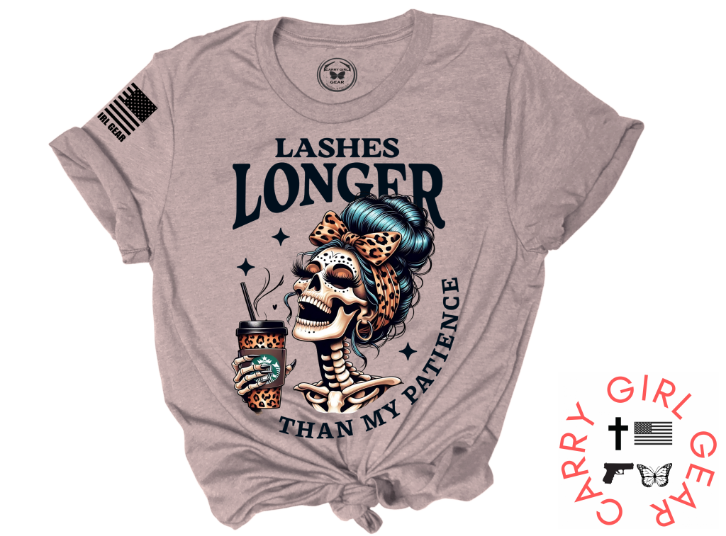 Lashes Tee Xs / Latte Unisex Cut Cgg Perfect