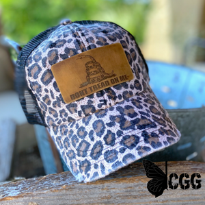 Leopard Dont Tread On Me Trucker