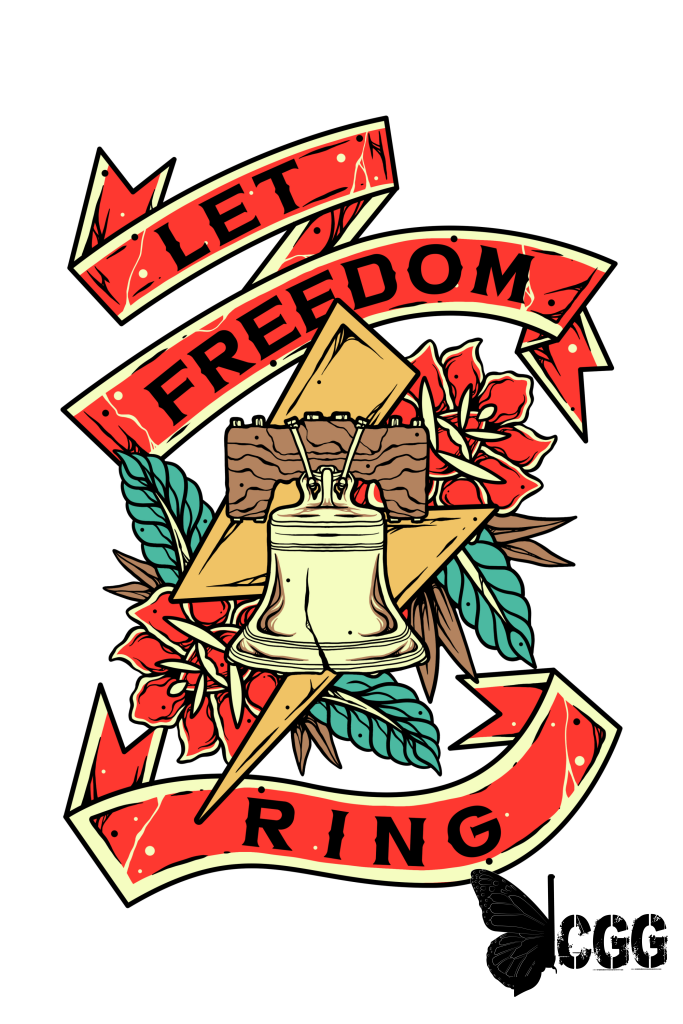 Let Freedom Ring Sticker Decal Sticker