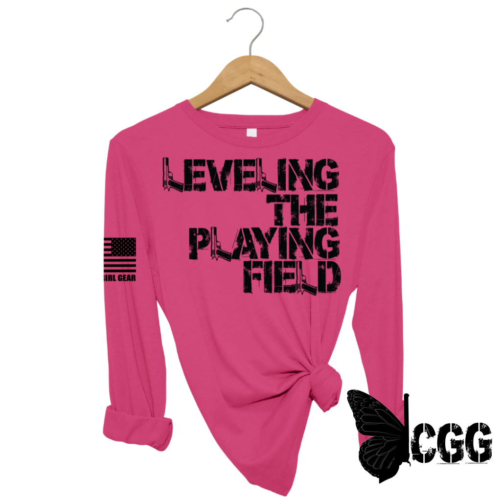 Leveling The Playing Field Long Sleeve Berry / Xs