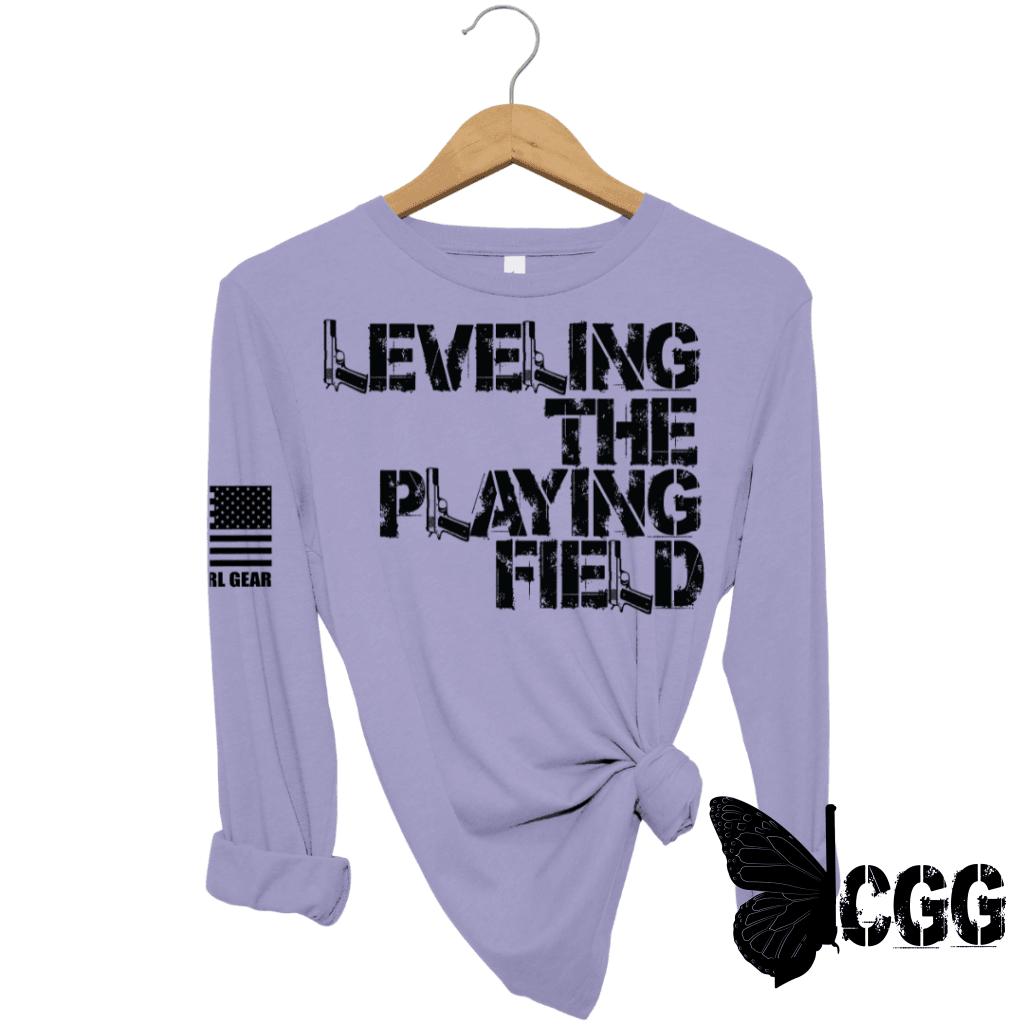 Leveling The Playing Field Long Sleeve Berry / Xs