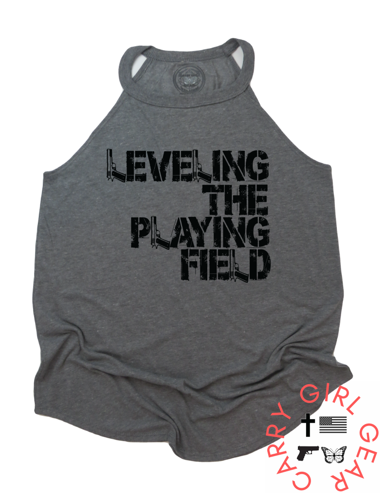 Leveling The Playing Field Badass Tank Xs / Grey Frost Cgg Badass Tank
